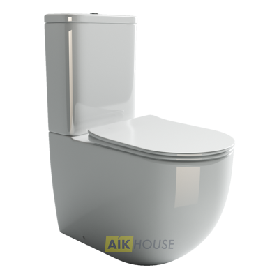 Унитаз компакт Ceramica Nova Mia CN1801 с бачком и сиденьем микролифт