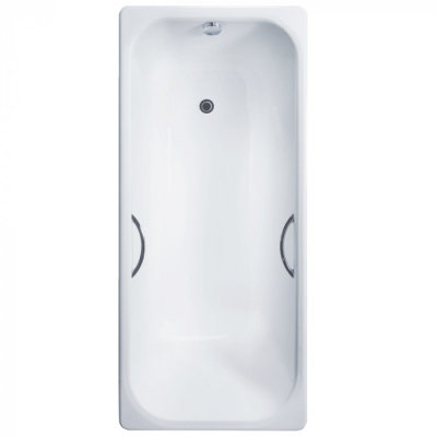 Ванна чугунная Delice Aurora 1500х700 с отверстиями под ручки