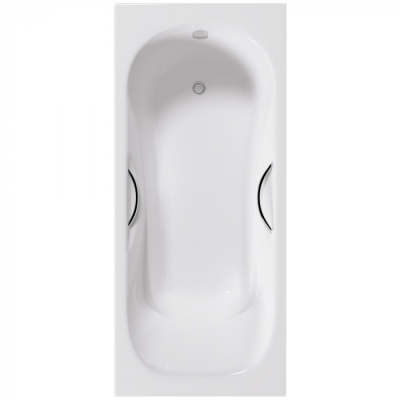 Ванна чугунная Delice Malibu 1500х750 с отверстиями под ручки