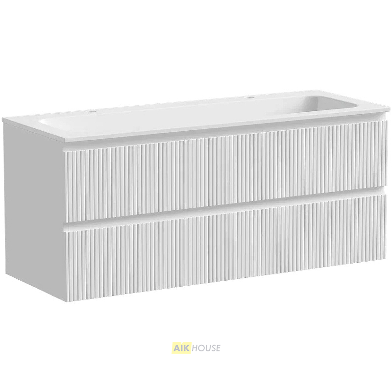 Тумба с раковиной Sancos Snob T 120 см SNT120W bianco
