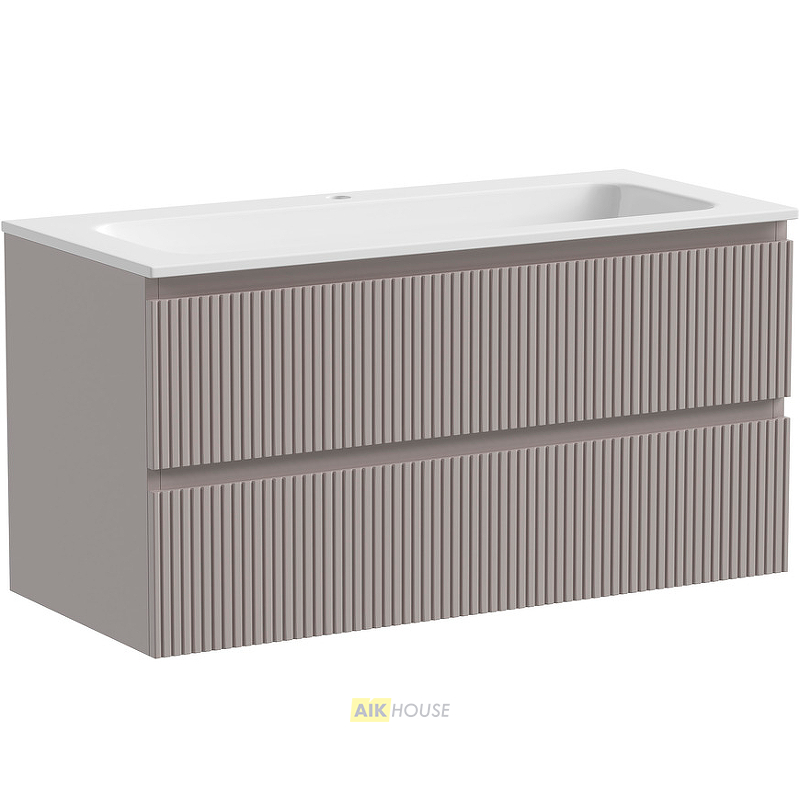 Тумба с раковиной Sancos Snob T 100 см SNT100SM doha soft