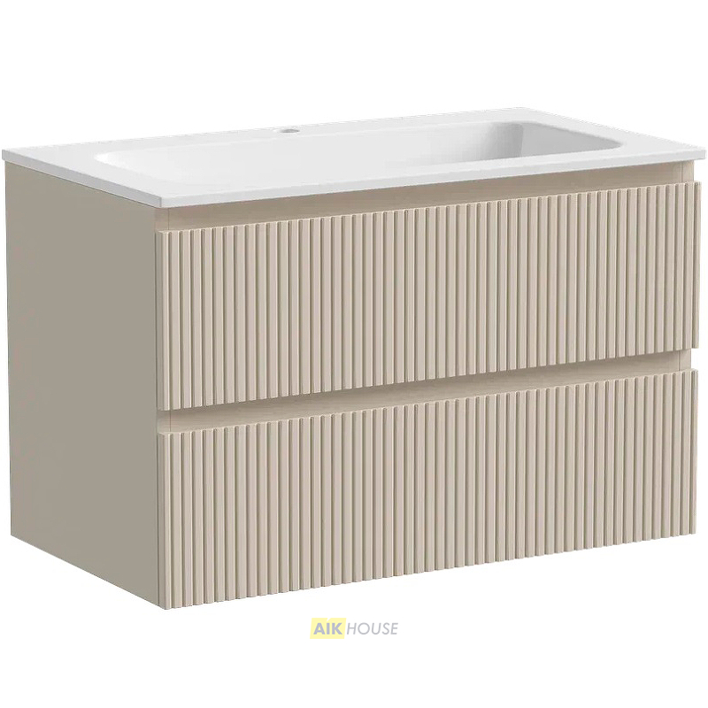 Тумба с раковиной Sancos Snob T 80 см SNT80CE beige soft