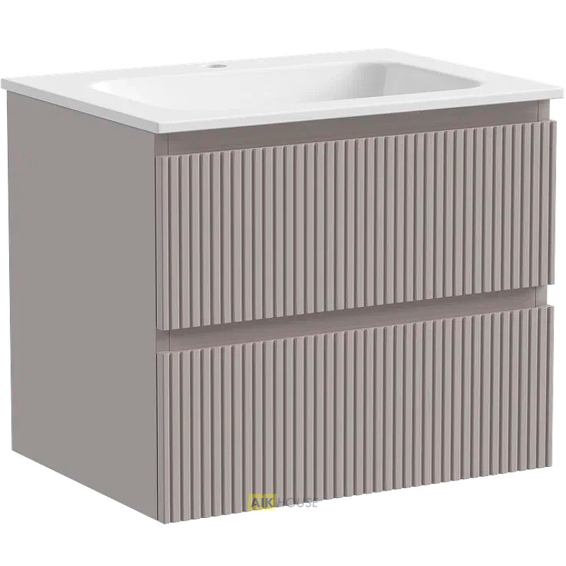 Тумба с раковиной Sancos Snob T 60 см SNT60SM doha soft