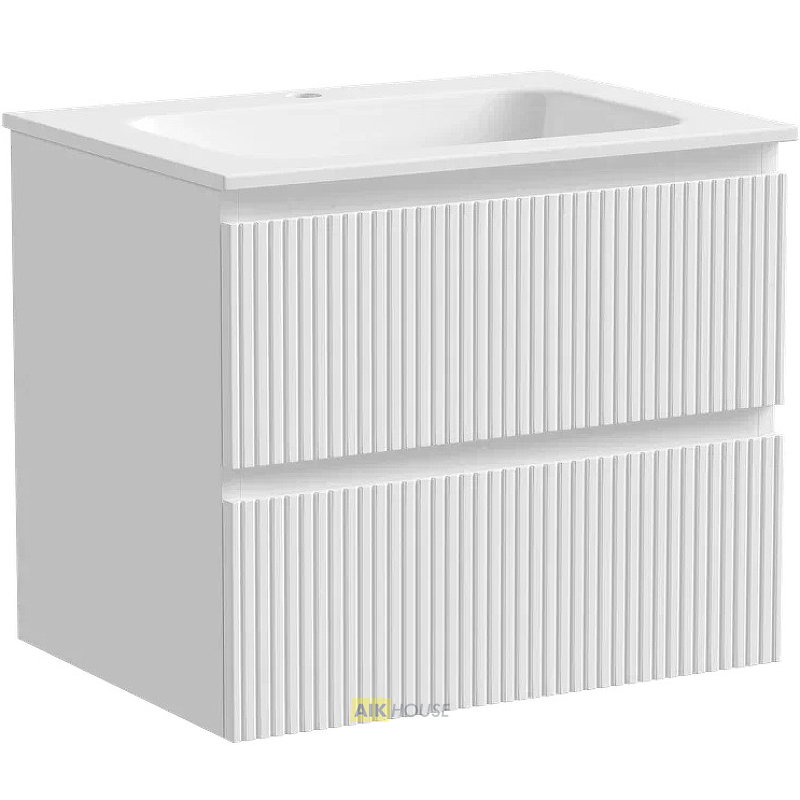 Тумба с раковиной Sancos Snob T 60 см SNT60W bianco