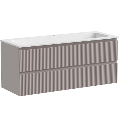 Тумба с раковиной Sancos Snob R 120 см SNR120SM doha soft
