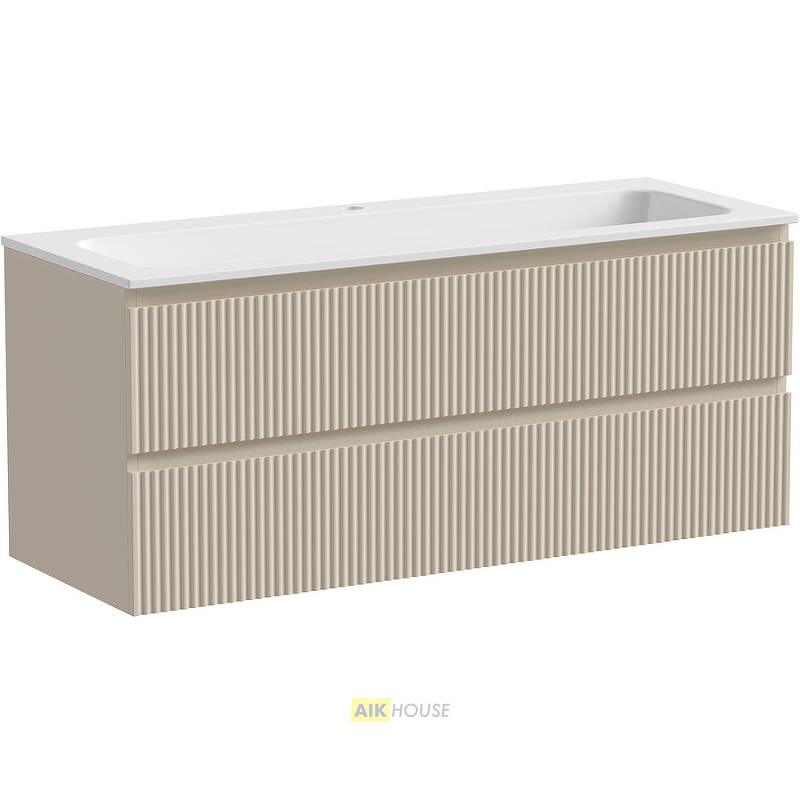 Тумба с раковиной Sancos Snob R 120 см SNR120CE beige soft