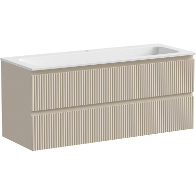 Тумба с раковиной Sancos Snob R 120 см SNR120CE beige soft