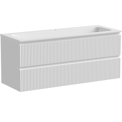 Тумба с раковиной Sancos Snob R 120 см SNR120W bianco