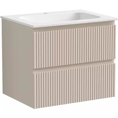 Тумба с раковиной Sancos Snob R 60 см SNR60CE beige soft