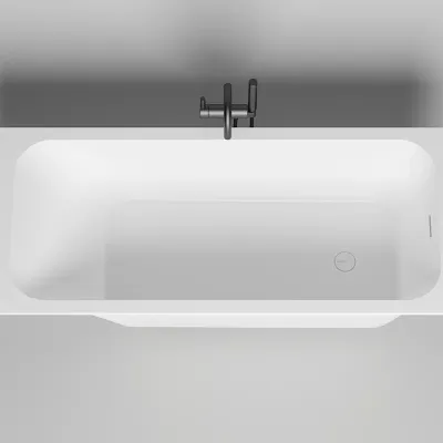 Ванна Salini Orlanda Kit 170 x 80 х 60 см, из искусственного камня S-Sense, белый матовый, 102116M