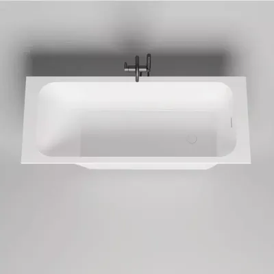 Ванна Salini Orlanda Kit 170 x 80 х 60 см, из искусственного камня S-Stone, белый матовый, 102126M