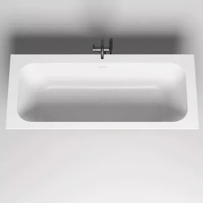 Ванна Salini Orlanda Axis Kit 180 x 80 х 60 см, из искусственного камня S-Stone, белый матовый, 103322M