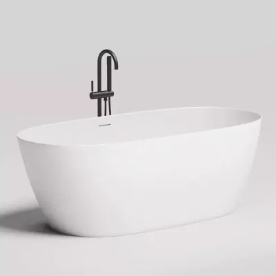 Ванна Salini Sofia 170 х 80 см, из искусственного камня S-Stone, белый матовый, 102526M
