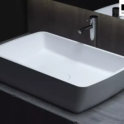 Раковина накладная Salini Gloria 11 1102212M, 65 x 40 см, матовая белая