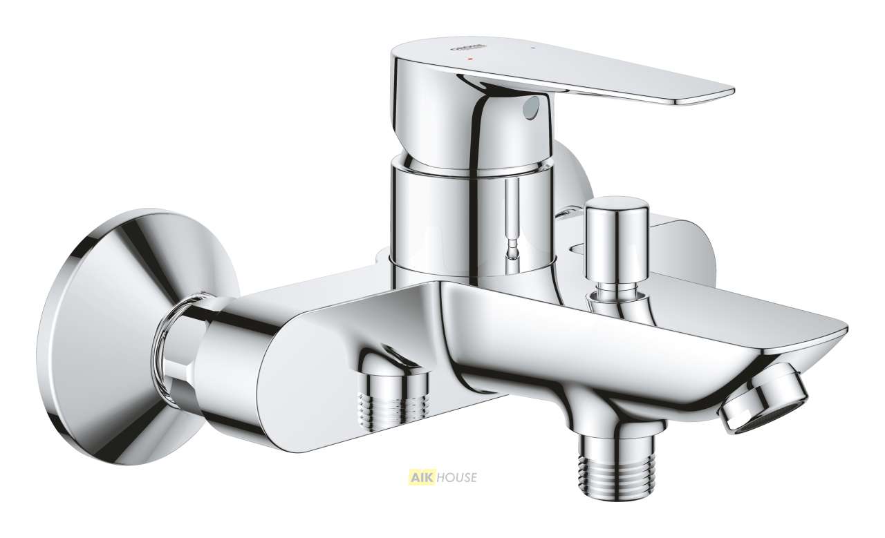 Смеситель для ванны GROHE BauEdge 23604001, хром