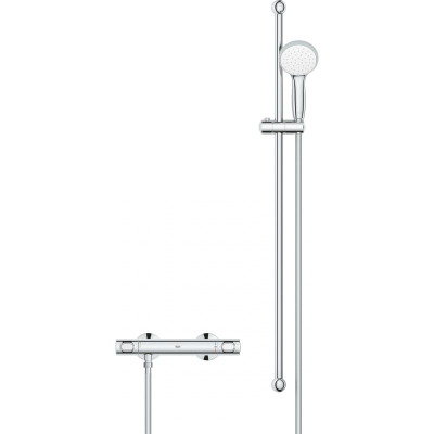 Термостат для душа GROHE Precision Flow QuickFix с душевым гарнитуром 34842000, хром
