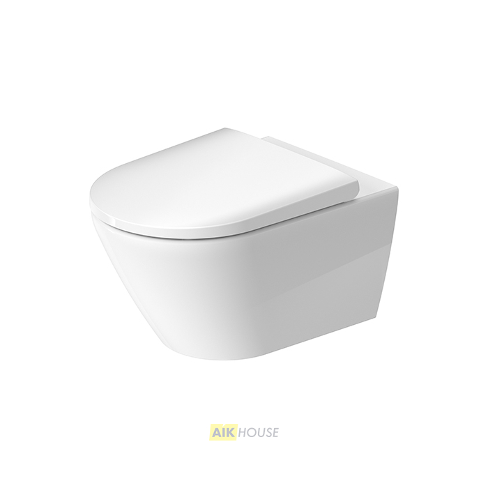 Унитаз подвесной Duravit D-Neo 2577090000+ Сиденье для унитаза  Duravit D-Neo 0021690000