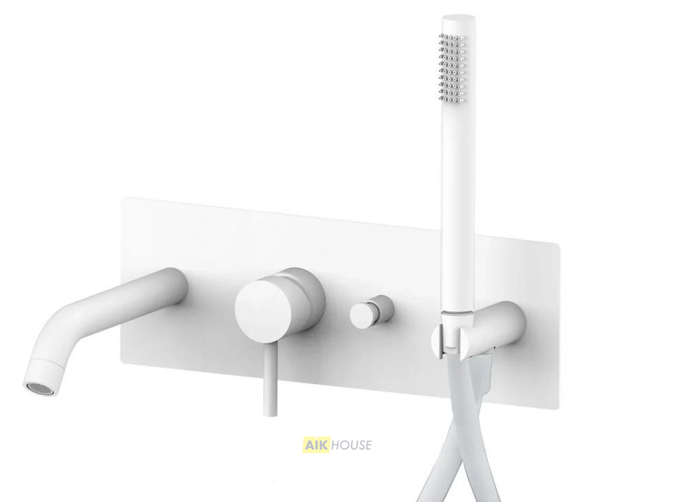 Смеситель для ванны с душем Paffoni Light LIG001BO (с внутренней частью)