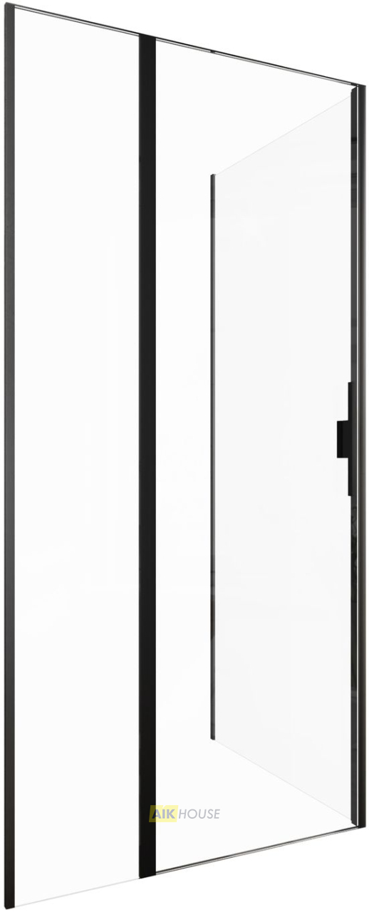 Душевой уголок Allen Brau Priority 100x80 черный браш 3.31006.BBA + 3.31015.BBA
