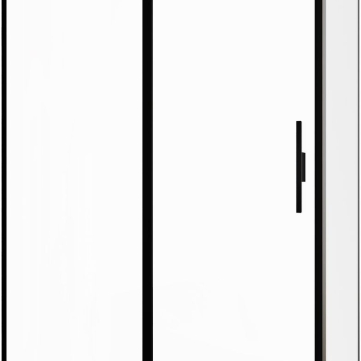 Душевой уголок Allen Brau Priority 140x80 черный браш 3.31012.BBA + 3.31015.BBA