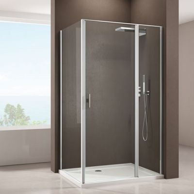 Душевой уголок Allen Brau Priority 90x100 хром 3.31001.00 + 3.31019.00