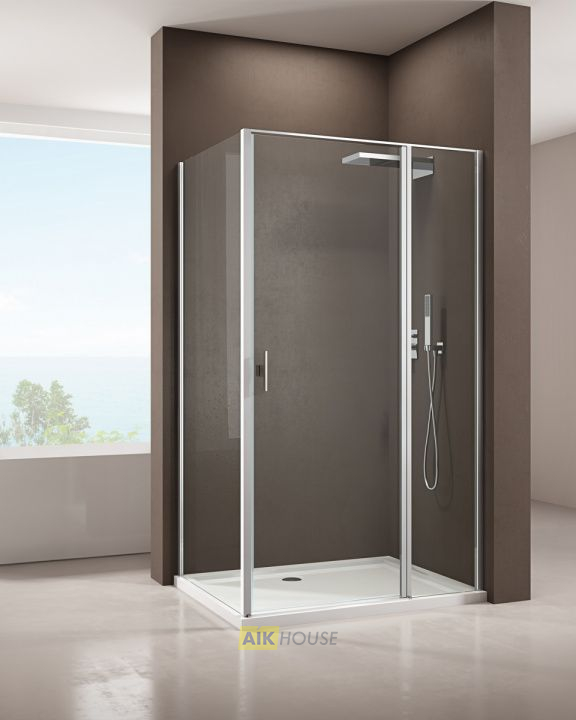 Душевой уголок Allen Brau Priority 90x80 хром 3.31001.00 + 3.31013.00