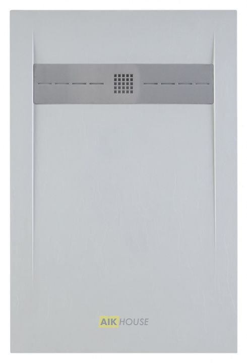 Душевой поддон Allen Brau Infinity 140x80 8.21004-21 белый камень
