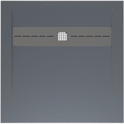 Душевой поддон Allen Brau Infinity 90x90 8.21001-BGM синий матовый