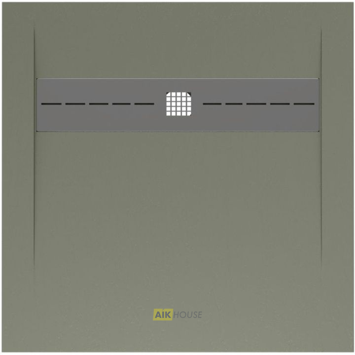 Душевой поддон Allen Brau Infinity 90x90 8.21001-CGM олива