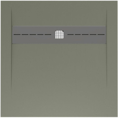 Душевой поддон Allen Brau Infinity 90x90 8.21001-CGM олива