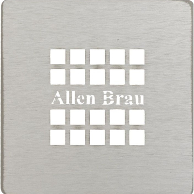 Накладка для сифона Allen Brau Priority 8.310N1-BA серебро браш