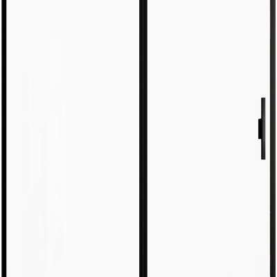 Душевая дверь Allen Brau Priority 140 3.31036.BBA черный браш