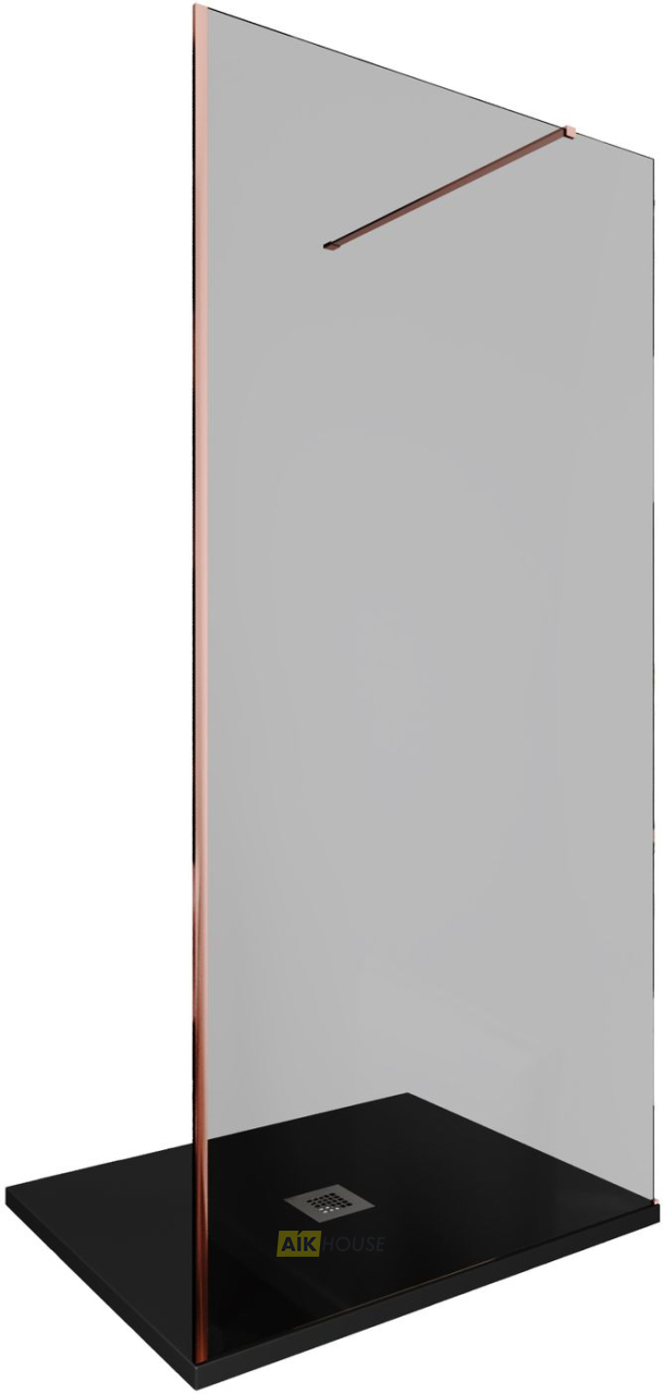 Душевая перегородка Allen Brau Infinity 1 100 3.21018.60.T медь браш