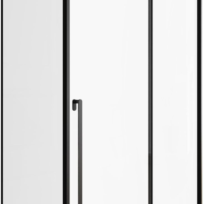 Душевой уголок Allen Brau Fantasy 130x100 3.11007.31 + 3.11014.31 черный матовый