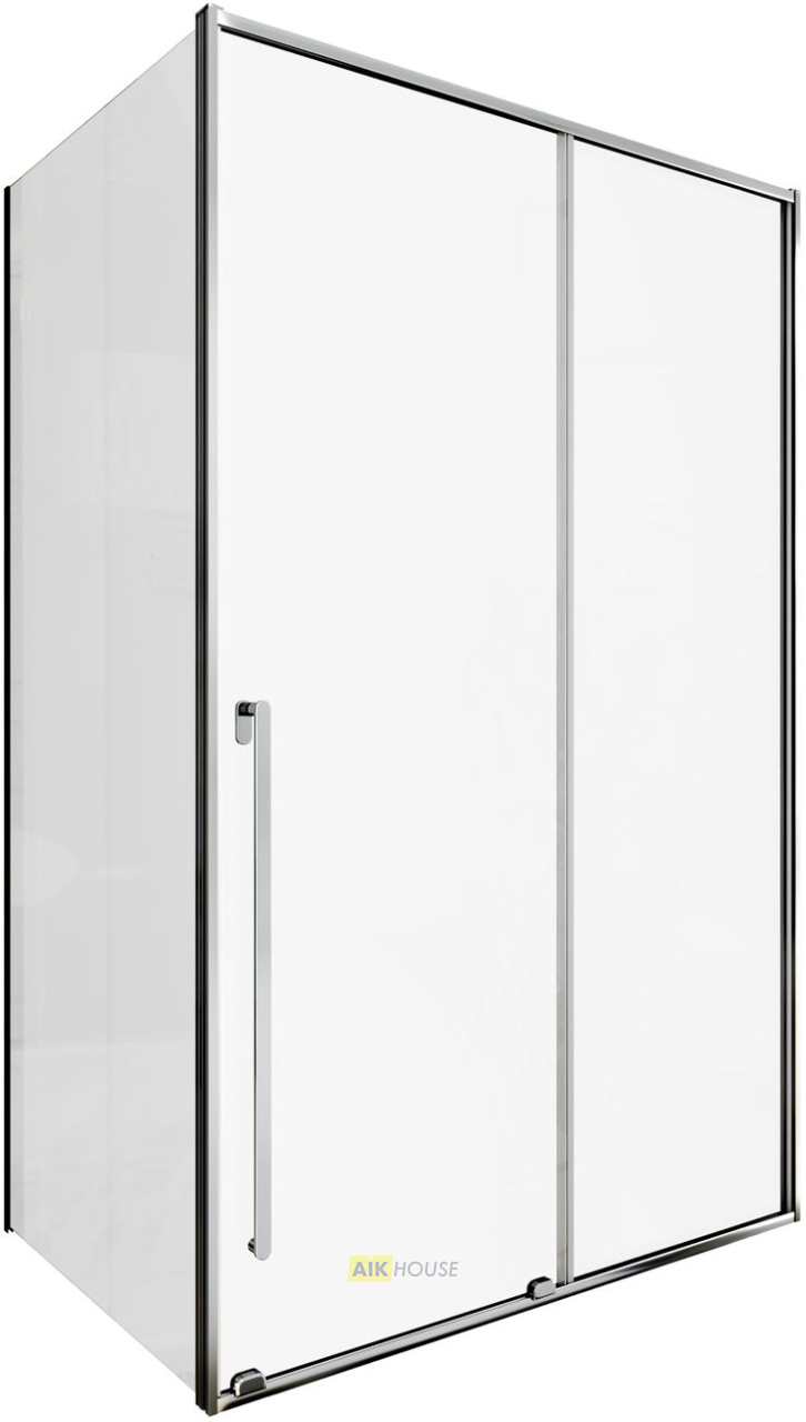 Душевой уголок Allen Brau Fantasy 130x80 3.11007.00 + 3.11011.00 хром
