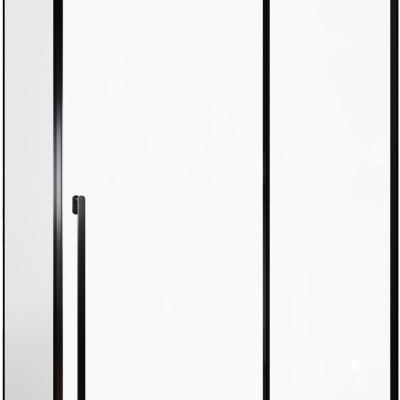 Душевой уголок Allen Brau Fantasy 160x80 3.11010.31 + 3.11012.31 черный матовый