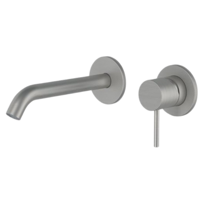 Смеситель Remer X Style INOX SSX15P для раковины, нержавеющая сталь