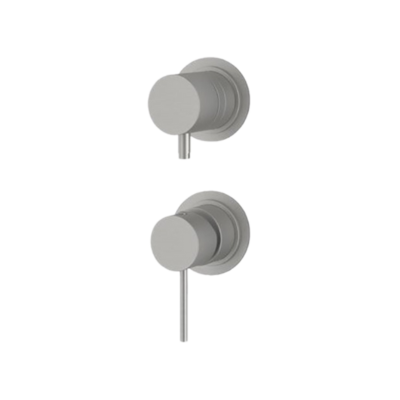 Смеситель Remer X Style INOX SSX93P для душа, нержавеющая сталь