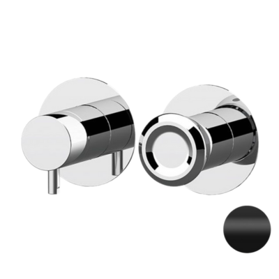 Смеситель для душа Remer Element ET93ZPNO, черный матовый
