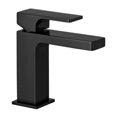Смеситель для раковины Remer Absolute AU12CFP, чёрный брашированный хром