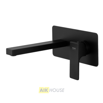 Смеситель для раковины Remer Absolute AU15NO, чёрный матовый