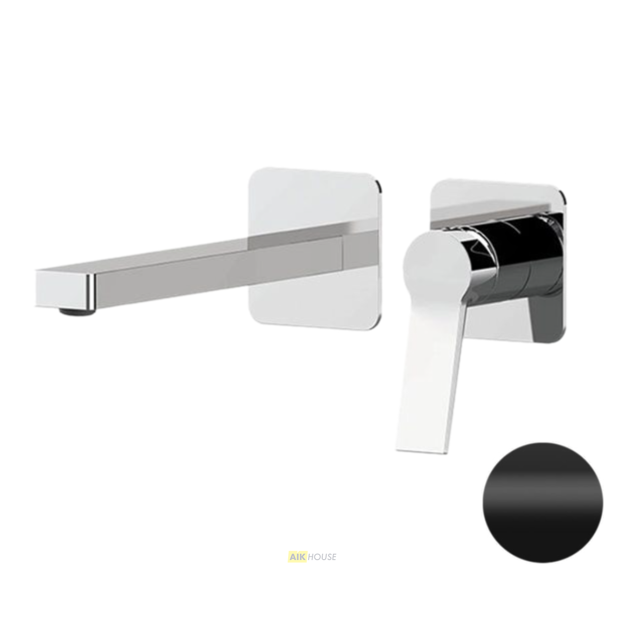 Смеситель для раковины Remer Slash SL15PLNO, черный матовый