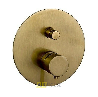 Смеситель термостатический для душа Remer Elegance NT09VO, бронза
