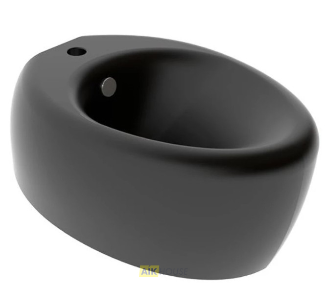 Биде подвесное GSG Ceramic Design Touch TOBISO003, черный матовый