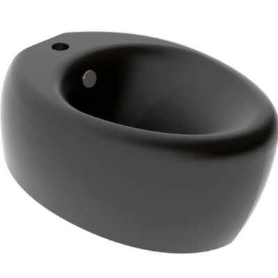 Биде подвесное GSG Ceramic Design Touch TOBISO003, черный матовый
