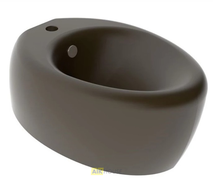 Биде подвесное GSG Ceramic Design Touch TOBISO018, кофейный