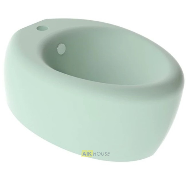 Биде подвесное GSG Ceramic Design Touch TOBISO025, бирюзовый матовый