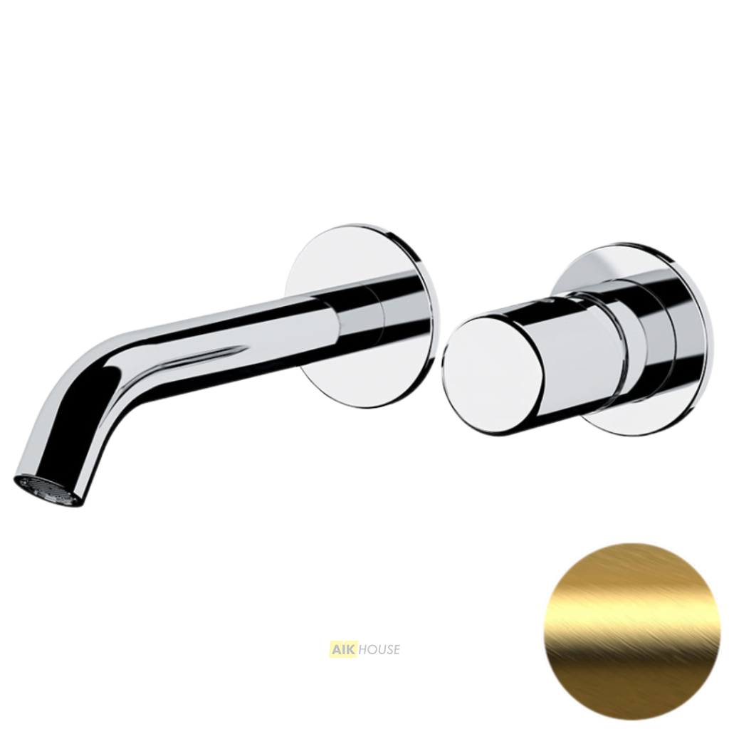Смеситель для раковины Daniel Trilogy TG632PDP, золото