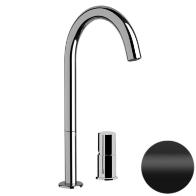 Смеситель для раковины Daniel Trilogy TG655L15, чёрный матовый
