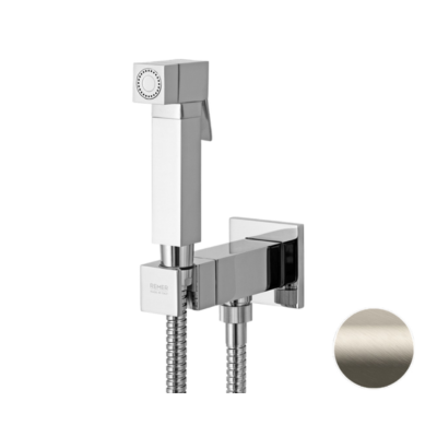 Гигиенический душ со смесителем Remer Absolute Q64XV, сталь